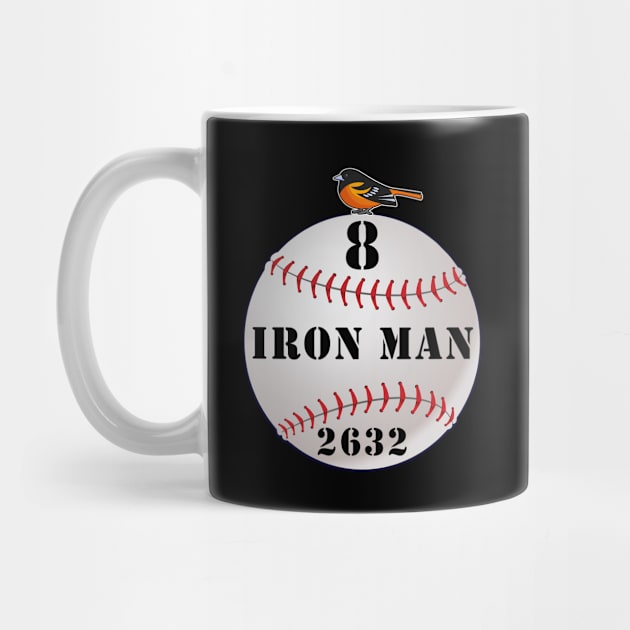 ⚾ Iron Man Consecutive Game Record Oriole Baseball by Pixoplanet